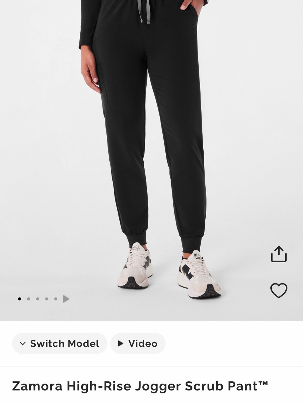 Figs Zamora High-Rise Jogger Scrub Pant